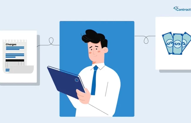 animated man looking at tablet